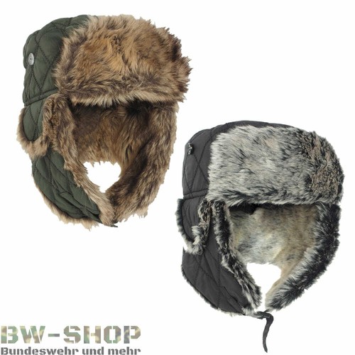 Wintermütze mit kunstpelz - wintermÜtze,