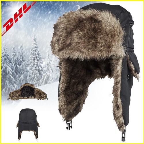 Wintermütze fliegermütze mit - wintermütze,