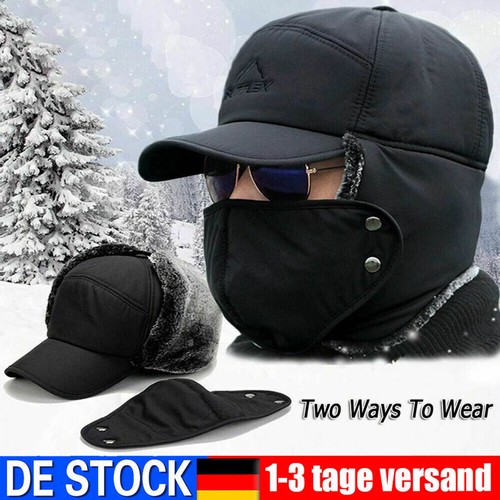 Warm pelz piloten pelzmütze - warm,