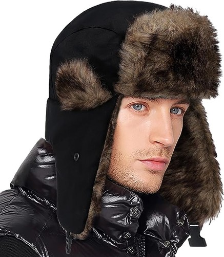 Wintermütze fliegermütze mit - fliegermütze,