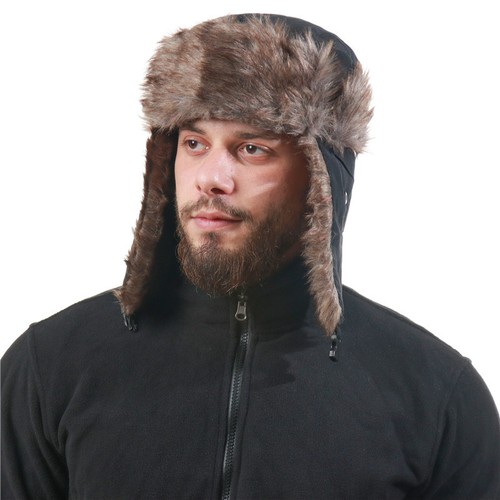 Wintermütze fliegermütze mit - wintermütze,