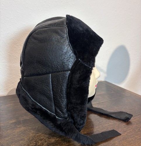 Echte leder trapper hat - echte,
