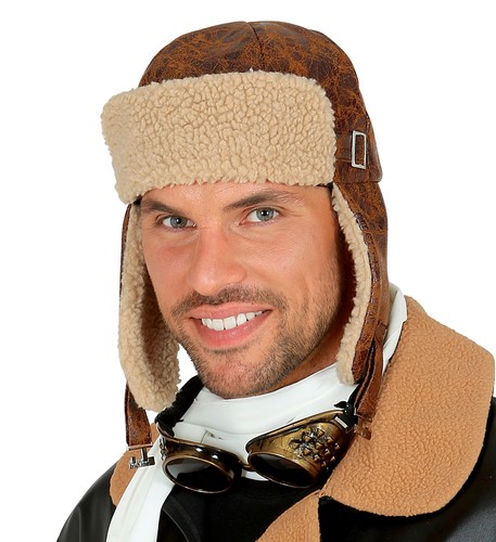 Fliegermütze braun - fliegermütze, –