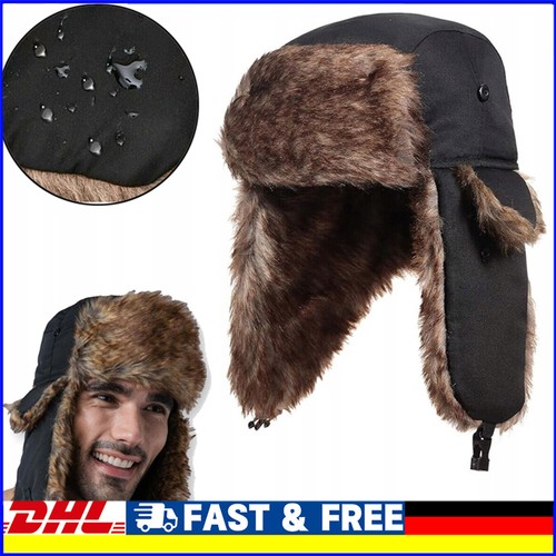Wintermütze fliegermütze mit - wintermütze,