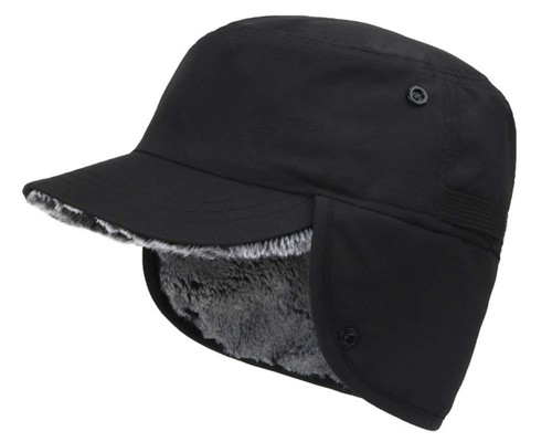 Warme mütze mit ohrenklappen - mit,